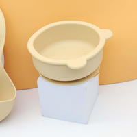 Ensemble d'alimentation pour bébé en silicone 5 pièces, anti-fuite, sans BPA, écologique, avec motifs brodés à la main, pour nourrissons de 0 à 12 mois - Vente chaude
