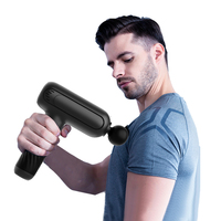 Phenitech Neue Körper massage pistole Touchscreen 30 Geschwindigkeiten Elektrische Muskel massage pistole für Sportler