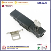 Serrure à clé en alliage de zinc 8022 pour bagages, accessoires de quincaillerie pour valises et étuis de voyage
