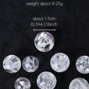 Wholesale High Quality <b>Crystal</b> Sphere Rainbow Clear Quartz Small <b>Crystal</b> <b>Ball</b> Sphere for Healing - Product Image 2