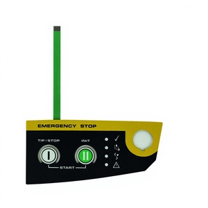 Memtron MP-00192 Panneau de membrane industriel pour arrêt d'urgence, boutons marche/arrêt, communication numérique E/S, ruban flexible pour machine - Product Image 6