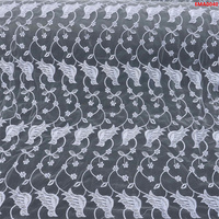 Prix de gros Petit Oiseau Motif Tulle Dentelle 3d Floral Broderie Gland Dentelle Tissu avec Sequin Personnalisé Perle
