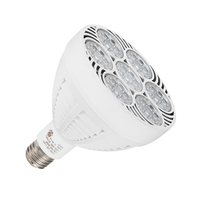 Ampoule LED PAR38 homologuée ETL 60W AC110-277V Dimmable Culot E26 Aluminium IP44 Noir