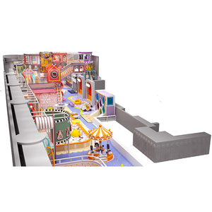 Área de Juegos Interior Grande para Niños de 640 m² y 10 m de Altura, Equipo de Juegos para Interiores - Product Image 4