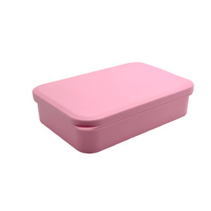 Household Reusable Portable <b>Bento</b> Container Durable Leakproof <b>Kids</b> Silicone <b>Lunch</b> <b>Box</b> Heatable Food Storage Rubber <b>Bento</b> <b>Box</b> - Product Image 3