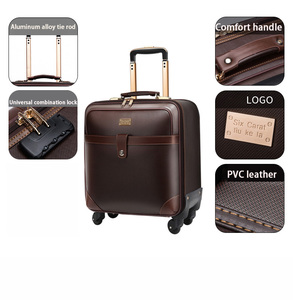 GEMULIN Juego <span class=keywords><strong>de</strong></span> equipaje <span class=keywords><strong>de</strong></span> cuero marrón <span class=keywords><strong>de</strong></span> lujo <span class=keywords><strong>de</strong></span> 4 piezas Carrito con <span class=keywords><strong>ruedas</strong></span> <span class=keywords><strong>de</strong></span> 20 pulgadas <span class=keywords><strong>Maleta</strong></span> <span class=keywords><strong>de</strong></span> transporte suave <span class=keywords><strong>de</strong></span> alta calidad <span class=keywords><strong>Ruedas</strong></span> <span class=keywords><strong>de</strong></span> 20 pulgadas - Product Image 3