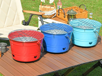 Barbecues au charbon de bois portables, poêles à bois, foyers, poêles de chauffage extérieurs domestiques, grilles de table pour barbecue