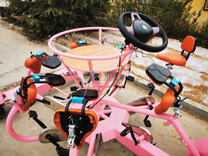 7 posti Passager Electric <span class=keywords><strong>Resort</strong></span> Car Sightseeing Bus auto elettrica turistica con porta usata Scenic Arear e parco giochi - Product Image 5