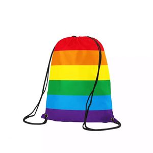 Petit sac à dos personnalisé en organza, feutre, polyester 600D, nylon, non tissé, avec cordon de serrage - Product Image 3