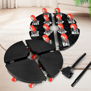 Autonomy Moving Tool 8-Piece Set With Red Wheels For Household Moving Heavy Items - Product Image 1