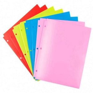แฟ้มพลาสติกแบบ 3 ห่วง 8 ช่องเจาะรู - Product Image 1