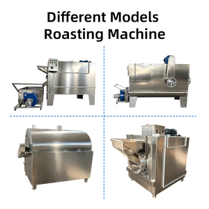 Tostador Rotatorio de Nueces de Alta Eficiencia, Tambor de Acero Inoxidable, Control PLC, Volteo Automático, Pantalla Digital, 200KG/Hora, 220V, Shandong <span class=keywords><strong>Kruger</strong></span> - Product Image 3