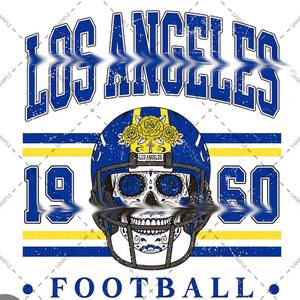 Parches Termoadhesivos Personalizados con Diseño de Equipo de Fútbol Americano Rams para Camisetas y Ropa Deportiva - Product Image 6