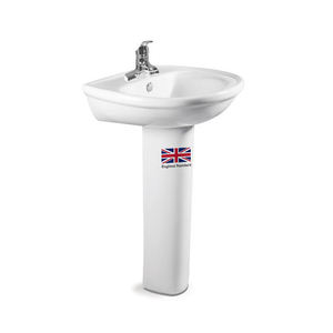 洗面台セットを備えたイングランド標準のウォータークローゼット高品質のセラミック衛生陶器ツーピーストイレ - Product Image 4