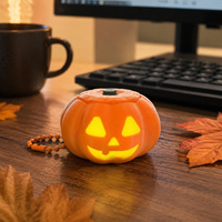 Nouveau Porte-clés Clicker Minimaliste Anti-stress en PLA Écologique Citrouille et Fantôme Effrayants pour Farces d'Halloween