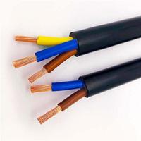 Câble d'alimentation industriel RVV en PVC à âme en cuivre toronné 300/500V 12/14 AWG pour câblage de bâtiment, chauffage aérien et automobile, indice de protection IP67