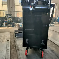 Machine de sablage mobile multi-spécifications pour le décapage de la rouille des plaques métalliques et la rénovation des chaussées