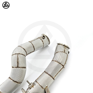 Siêu nhanh vận chuyển csz hiệu suất S58 downpipe cho BMW M2 G87 M3 G80 M4 g82 đua downpipe với lá chắn nhiệt miễn phí dòng chảy xả - Product Image 2