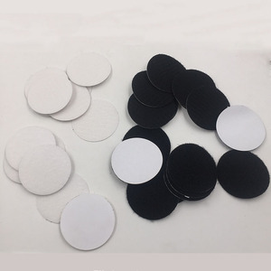 Pvs tiền xu trong suốt móc và vòng lặp vòng vá dính tấm velcroes chấm - Product Image 5