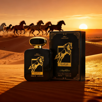 Asad 100ml Eau de Parfum Arabe Écologique Naturelle en Spray, Parfum Floral Boisé Frais Longue Durée pour Hommes
