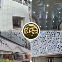 Panel de Aluminio Perforado con Acabado de Acero Inoxidable, Lámina Metálica para Decoración de Paredes y Techos, Suministro de Fábrica