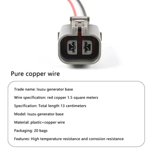 2 PIN ALTERNATOR konektor reparasi kawat HARNESS untuk FORD MAZDA merkuri SUBARU MITSUBISHI HOLDEN - Product Image 3