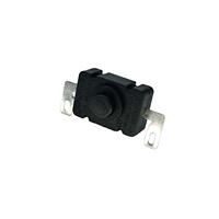 Interrupteur à bouton-poussoir en plastique KAN-25C 1,5A 250V AC à verrouillage automatique 1NO IP40 10000 cycles pour contrôle électronique et usage domestique