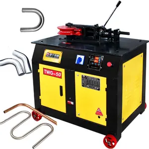 Hydraulic electric pipe bender bending machine semi-automatic steel pipe arc bending machine customization