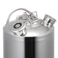 Fût de nettoyage en acier inoxydable, 1 tête/2 têtes/3 têtes fût de lavage 10L / 15L pour votre système de ligne de bière, accessoires de Bar à bière