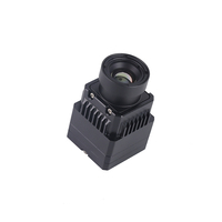 Mini Cámara Térmica con Visión Nocturna, Compatible con RJ45, CVBS, RTSP, IP, RCA, H.265, 640x512, Analógica