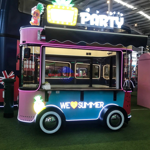 Camión de Café Móvil Compacto de Acero Inoxidable con Máquina de Espresso para Viajeros Matutinos y Zonas Comerciales - Product Image 1