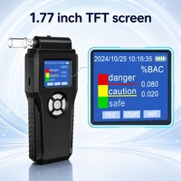 Alcootest numérique portable avec capteur semi-conducteur, testeur d'alcoolémie haute précision, mesureur de BAC
