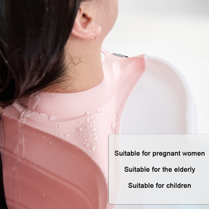 Bassin de <span class=keywords><strong>shampoing</strong></span> portable pour enfants âgés femmes enceintes-bassin de soin des cheveux pliable en plastique durable pour un usage domestique - Product Image 4