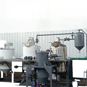 Thương mại lớn hoàn toàn tự động hiệu quả cao 300kg dầu r Thiết bị tinh chế đa chức năng cho dầu hạnh nhân dừa mới - Product Image 2