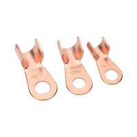 Cosses de câble de nez de connexion ouvertes en cuivre OT 10A/20A/30A/50A/100A/500A connecteur d'extrémité de câble bornes d'épissure connecteurs de fil de batterie