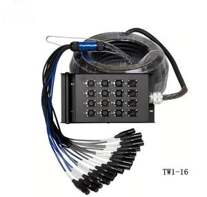 Câble audio multipaire blindé <span class=keywords><strong>30m</strong></span>, 24 canaux, 12 XLR avec connecteurs <span class=keywords><strong>RJ45</strong></span>, diamètre extérieur 3cm et Ethernet - Product Image 6