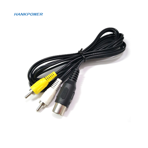 1.8m Audio Video <span class=keywords><strong>RCA</strong></span> kabel timbal untuk SEGA Mega Drive Genesis MD AV kabel permainan konsol untuk Sega Mega TV kabel komposit - Product Image 6