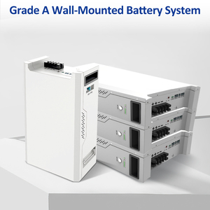 Batería Doméstica Empilable de Pared, 20.48kWh, 51.2V, 400Ah, con Protocolo CAN, para Sistemas Solares Residenciales, IP54, 6500+ - Product Image 1