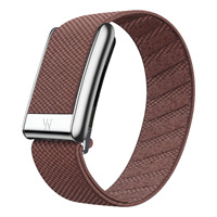 Bracelet de remplacement en nylon tricoté WHOOP 5.0, motif lettre W, sangle réglable et respirante
