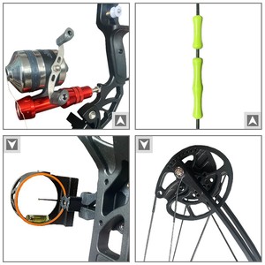 <span class=keywords><strong>Arc</strong></span> à poulies de pêche à l'<span class=keywords><strong>arc</strong></span> pour droitiers et gauchers, avec kit de pêche et moulinet, pour les passionnés d'aventure en plein air - Product Image 4