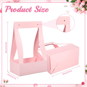 Caja de Regalo de Papel Personalizada para Empaque de Flores - Product Image 3