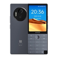 Nouveau téléphone intelligent DUO QIN F25 pour seniors avec clavier, 6 Go + 128 Go, écran 3,54 pouces, Android 14, compatible Google Play