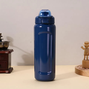 Nouvelle gourde sportive en acier inoxydable 304, isolée sous vide, portable, pour activités de montagne, avec couvercle à clapet, pour boire directement - Product Image 5