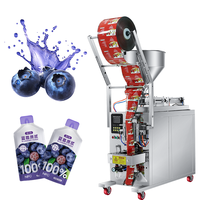 Máquina automática de llenado de mantequilla de maní para salsa, máquina de envasado de sellado de mermelada, máquina de paquete de palitos de miel