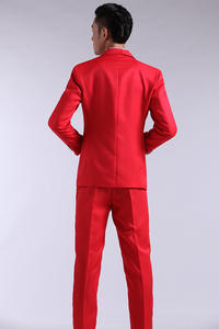 12 Cor Homens Ternos Slim Prom Dress Smoking Masculino Casaco Costume Homme <span class=keywords><strong>2</strong></span> Peça Blazer - Product Image 5