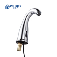 Accessoires de robinetterie de salle de bain Pollock Classic, robinet à capteur de mouvement inductif en cascade
