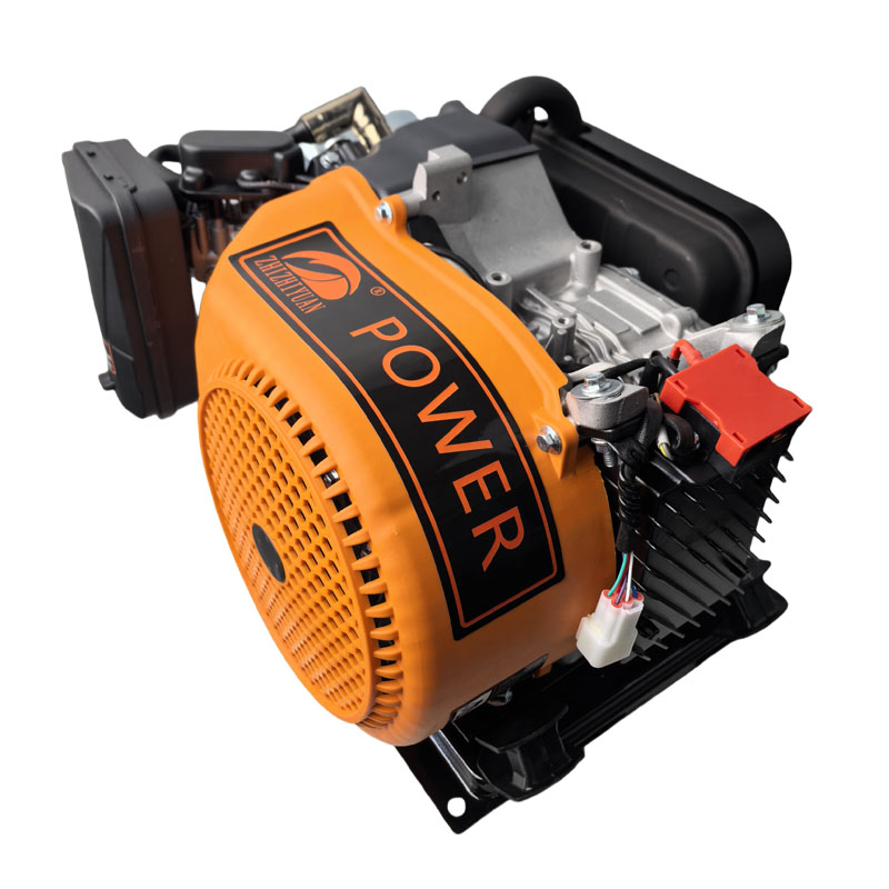 cargo tricycle gasoline range extender