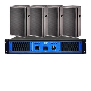 QQCHINAPA Bộ Khuếch Đại Âm Thanh Nổi Chuyên Nghiệp 2 Kênh Dành Cho Loa Pa - Product Image 2