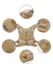 Kerah anjing mewah tahan lama kualitas tinggi untuk anjing sedang/besar kerah latihan tali nilon dengan penutup gesper - Product Image 6