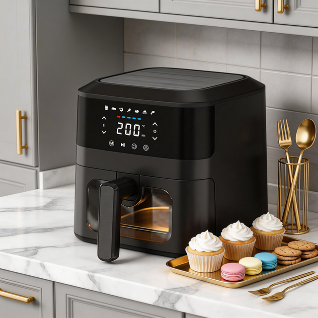 Selected Visual Home Air Fryer Customized Large Capacity Microwave Oven and Electric Oven Factory Wholesale CE ETL GS Certified